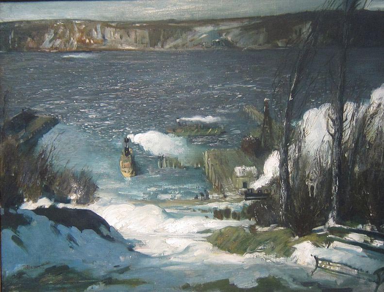 George Wesley Bellows North River